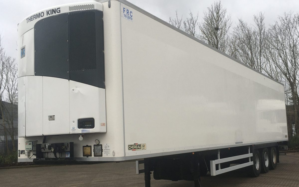 Used Chereau fridge trailer for sale Dawsondirect specialists